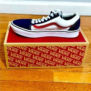 VANS Old Skool ComfyCush Shoe Sneaker M7/ W8.5 Great Condition in box Tri-Tone